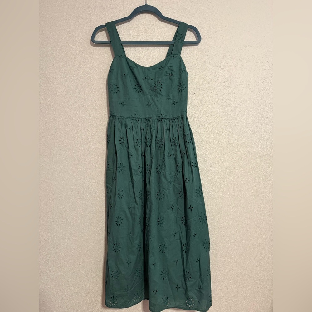 J.Crew Eyelet Midi Dress - Picture 2 of 10